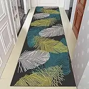 Carpet Runner for Hallway for Kitchen Hall Stairs Entry Front Room Runner Mats Anti-Slip Carpet Washable Non-Slip Carpet,0.8m x 1.5m
