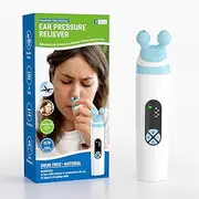 Electric Ear Pressure Relief, Rechargeable Ear Plug Tool with Smart Sensors for Flying, Diving and High Altitude Environments - Adult/Child Rapid Ear Equalizer, Sinus Pressure Relief for Air Travel