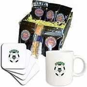 3dRose cgb_16678_1 Soccer Dad-Coffee Gift Basket, Multicolor