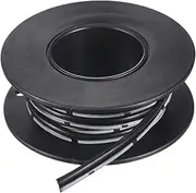 uxcell 20AWG Silicone Ribbon Cable 2Pin 20 Gauge Flat Cable Flexible Silicone Wire 1.5m/4.9ft Black Stranded Tinned Copper Wire for Model Plane, Model Car, Electric Appliance