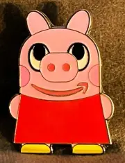 Peppa Pig 1.5" Amazon Employee Peccy Pin