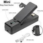 Handheld Vacuum Heat Sealers &Cutter for Plastic Bag Storage Food Mini Bag