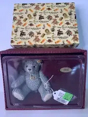 New In Box! Enesco The Steiff Collection Fritz Teddy Bear Figurine Ltd Porcelain