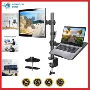 Laptop Monitor Mount, Single Monitor Desk Mount Holds 13-32 inch Computer Scr...