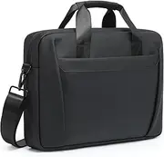 GAOCHY 15-16.3 Inch Laptop Shoulder Bag Business Briefcase Water Resistant Computer Messenger Bags Compatible with MacBook Pro 16, MacBook Air 15 M4, HP, Dell, ASUS Notebook, Black