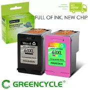 63 XL Black & Color Ink Cartridge for HP Envy 4512 4516 4520 OfficeJet 5255 5258