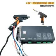 Optical fiber laser welder handheld laser welding machine gun cuts welding metal