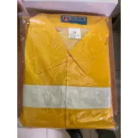 在飛比找蝦皮購物優惠-全新 達新牌 雨衣 尺寸M 二件式雨衣 黃色