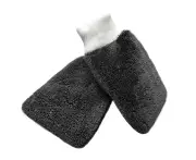 Microfiber Wash Mitt Super Absorbent Dual Sided Scratch Free Cleaning Work Gloves for Dry Wet Use