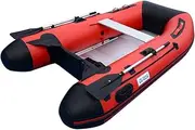 BRIS 2.7M Inflatable Boat Dinghy Yacht Tender Pontoon Boat with Aluminum Floor