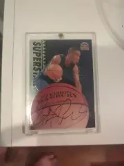 1997-98 Score Board Stephon Marbury On-Card Auto Authentic Autograph Superstar