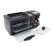 YA 3 In 1 Breakfast Station 1250W Versatile Breakfast Maker With Coffee Maker No