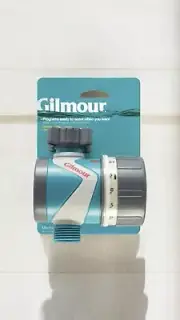 Gilmour 200GTM Garden Water Hose Single Outlet Mechanical Timer Max 120 Minutes