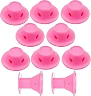 Heatless Curlers for Long Hair, Overnight Curlers, No Heat Curls, Lightweight Hairdressing Tools, Sturdy PP Material, Comfortable for Sleeping, Easy Styling at Home, 2 Sets of 10