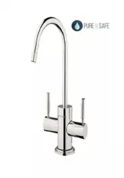DOUBLE WATER FILTER TAP/FAUCET SUIT UNDERSINK RO / FILTER UNIT CHROME