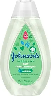 Johnsons Baby Soothing Vapor Bath 13.6 Ounce (400ml) (2 Pack)