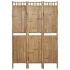 Bamboo Room Divider 3 Panel Screen Privacy Stand Bedroom Dividers Partition
