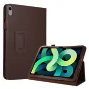 MCC iPad 10.9 10th Gen 2022 Folio Leather Apple Smart Case Cover iPad10 [Brown]