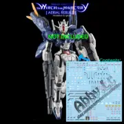 for HG 1/144 Aerial Rebuild Water UV Light-Reactive Decal HGTWFM 19 XVX-016RN