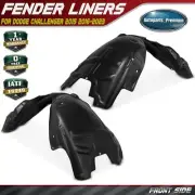 2x Front Inner Fender Liners Splash Shield for Dodge Challenger 2015 2016-2023