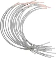 [BESPORTBLE] 10 Pairs Stainless Steel Underwire Replacement Accessories Resistant and Durable Underwires for Custom Fitted Supportive Women Bras
