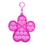 Paw Patrol Push Pop It Sensory Fidget Toy Stress Relief for Kids Keychain - Pink