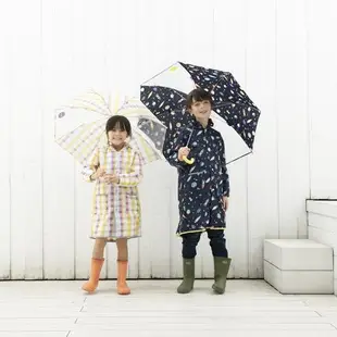 日本Wpc. W061 太空探險 兒童雨傘 透明視窗 安全開關傘