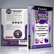 GameCube Replacement Case - NO GAME - Action Replay - Custom