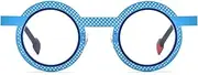 [FONEX] Colorful Pure Titanium Glasses Frame Women Retro Round Eyeglasses 2022 Vintage Optical Eyewear F85749