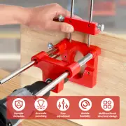Drilling Locator Tool Aluminum Alloy Drilling Guide Jig Adjustable leYGa