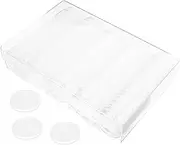 ARTSEWPLY 1 Set Coin Holder Tray Transparent Coin Storage Boxes with Protective Inserts for Collectors for Easy Organization and Showcasing