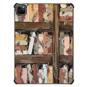 iPad Pro 11-inch (3rd/4th gen) iPad Impact Case Bookshelf Garden by KT's Canvases