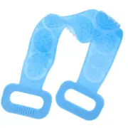 Bath Massaging Towel Silicone Shower Back Scrubber Bath Towel