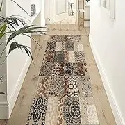 Narrow Area Rugs with Non Slip Backing, Carpet Runner for Hallway Rug for Kitchen Hall Stairs Corridor 100cm 1.5m 2m 250cm 300cm 600cm Non Slip Washable(60x350cm)