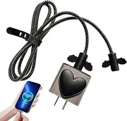 Phone Cord Protector - Data Cable Protector - Love Wings Portable Cellphone Wire Accessories Charger Protective Case for Car Electrica Home Daily Use