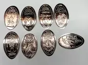 Disney Animal Kingdom Avatar Pandora Pressed Elongated Smashed Penny Set Of 8