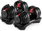 24kg x 2 Smart Adjustable Dumbbell Weight Set Combines 15 sets from 2.5-24kg