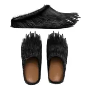 Bravest Studios Bear Claw Mules Black Size 10 M - NEW in BOX NEXT DAY DELIVERY