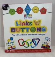 SpiceBox Play and Learn Links'n' Buttons Play with Patterns Link Colors&Shapes