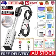 2500W Electric Immersion Water Heater Intelligent Thermostat Suspension Boiler