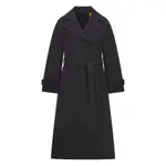 [Moncler X Edward Enninful] Moncler X Edward Enninful Belted Double-breasted Coat 0 NUMERIC BLACK