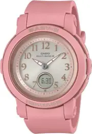 Casio BABY-G BGA-2900AF-4AJF Solor Radio Women Watch Pink Chronograph New in Box
