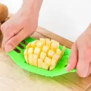 Stainless Steel Fry Potato Chip Cut Cutter Fruit Slicer Chopper Chipper Tool
