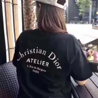在飛比找蝦皮購物優惠-Christian Dior atelier 標語短袖T恤 