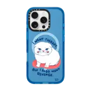 iPhone 16 Pro Impact Case MagSafe Compatible Kitty Mad