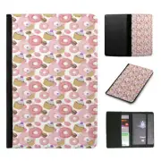 PASSPORT ITINERARY ORGANIZER|CANDY DONUT MACARON PATTERN