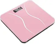 Digital Body Weight Bathroom Scale, Weight Scale Bluetooth Body Fat Scale Wireless Digital Bathroom Weight Scale Highly Accurate(Pink)