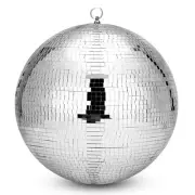 16" Disco Mirror Glass Ball DJ Dance Club Stage Lighting Home Party Decoration