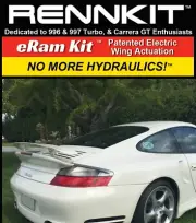 RENNKIT™ 3" SuperFast eRam Kit™ Electric Wing for Porsche 996 Turbo (for: Porsche)