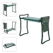 OZNALA Garden Kneeler Foldable Kneeling Pad Seat Stool Gardening Work Tool Bench 150Kg